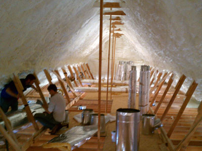 Super Insulated Home with Non Vented Attic